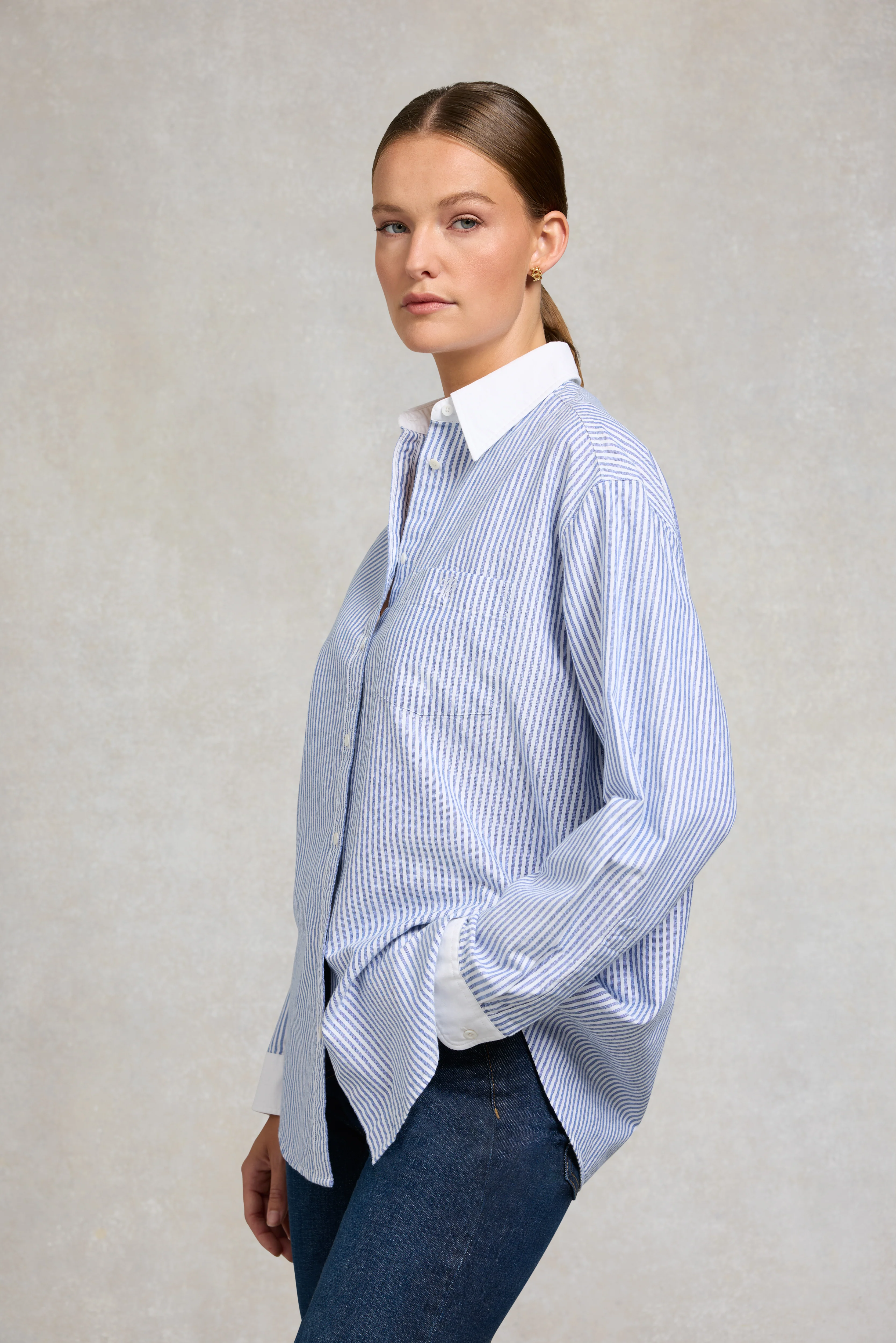 Winchester Shirt (Azure Blue Stripe) - Image 6