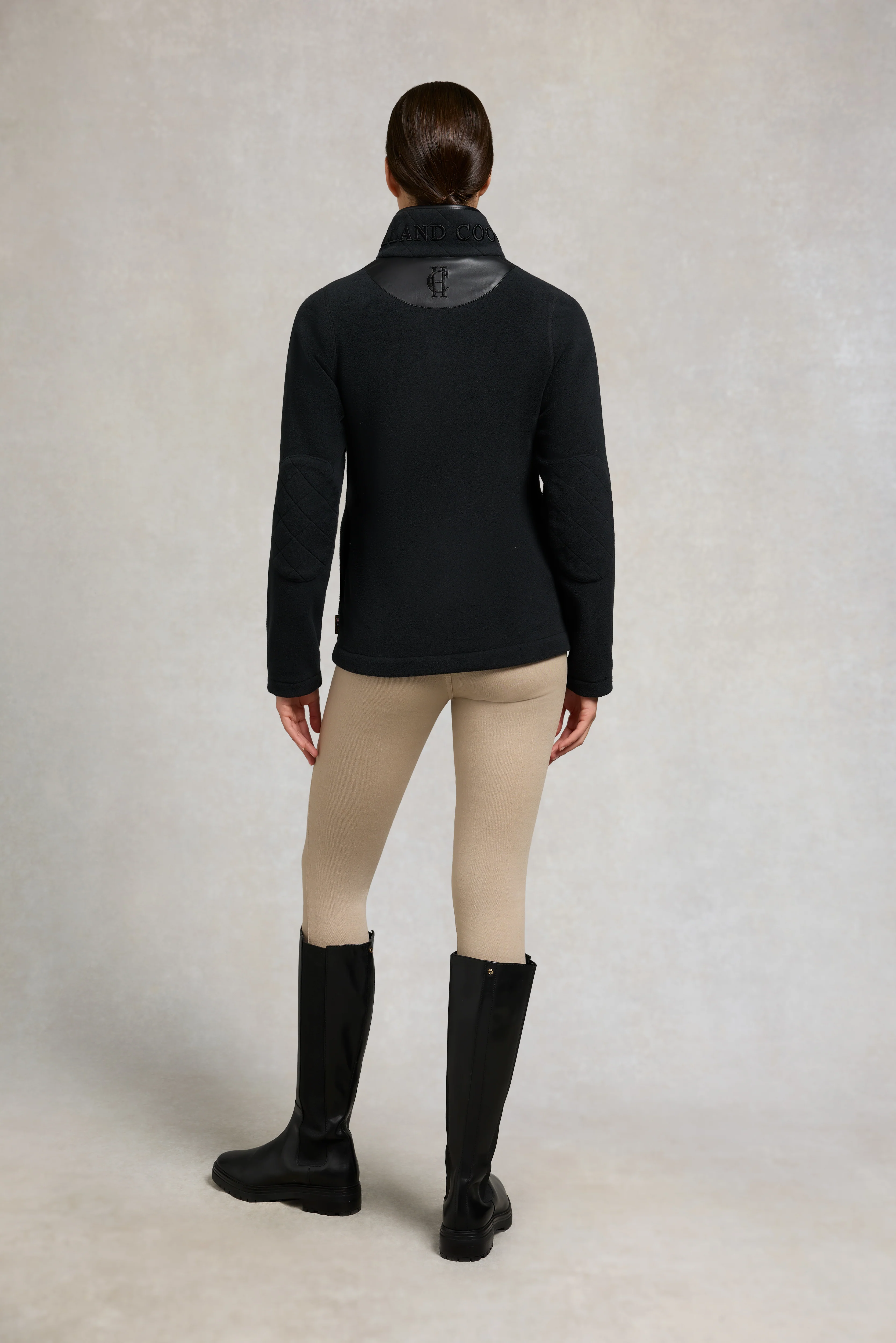 Country Fleece Quarter Zip (Black) - Image 4