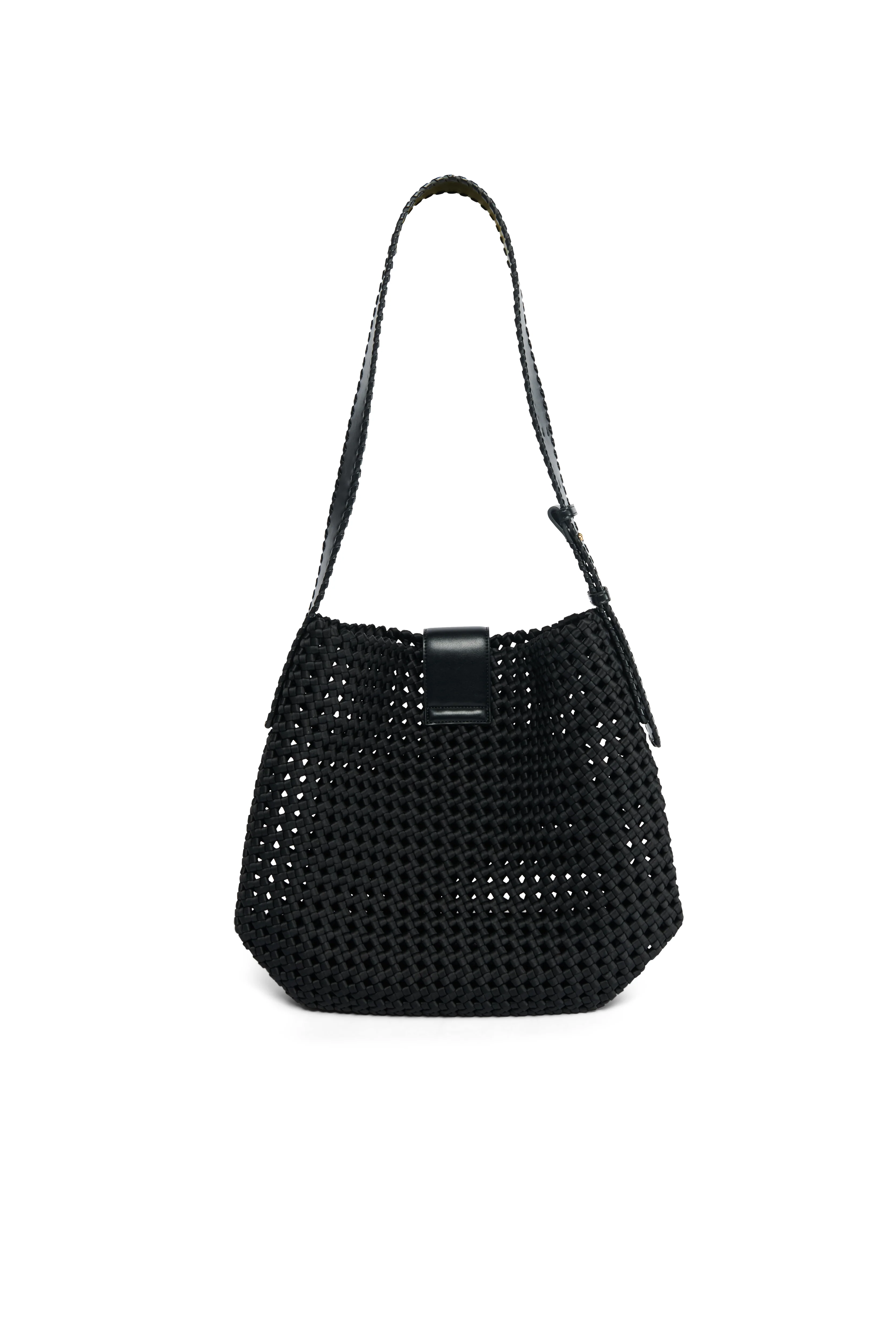 Woven Tote (Black) - Image 5