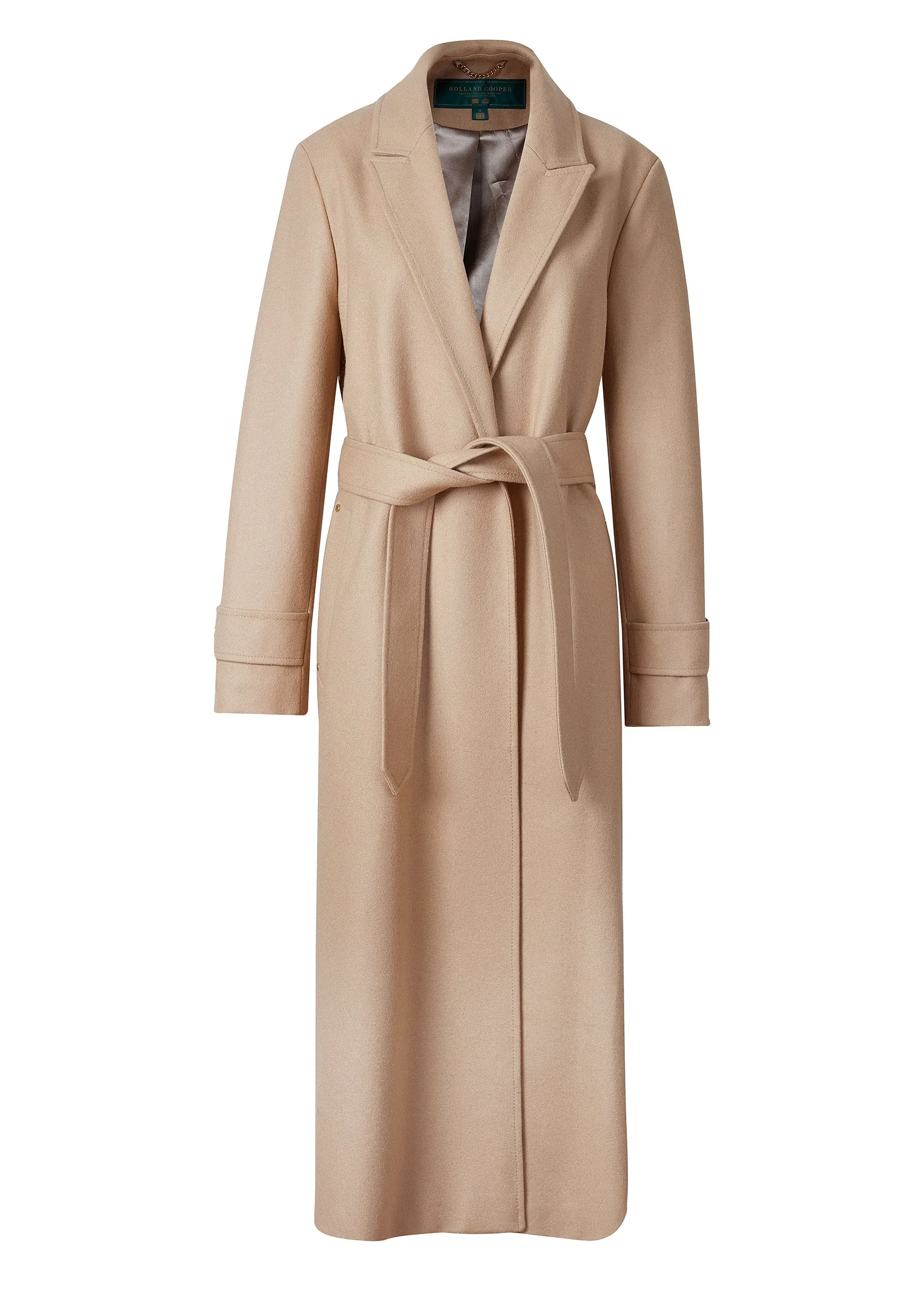 Wrap Coat (Camel) - Image 4