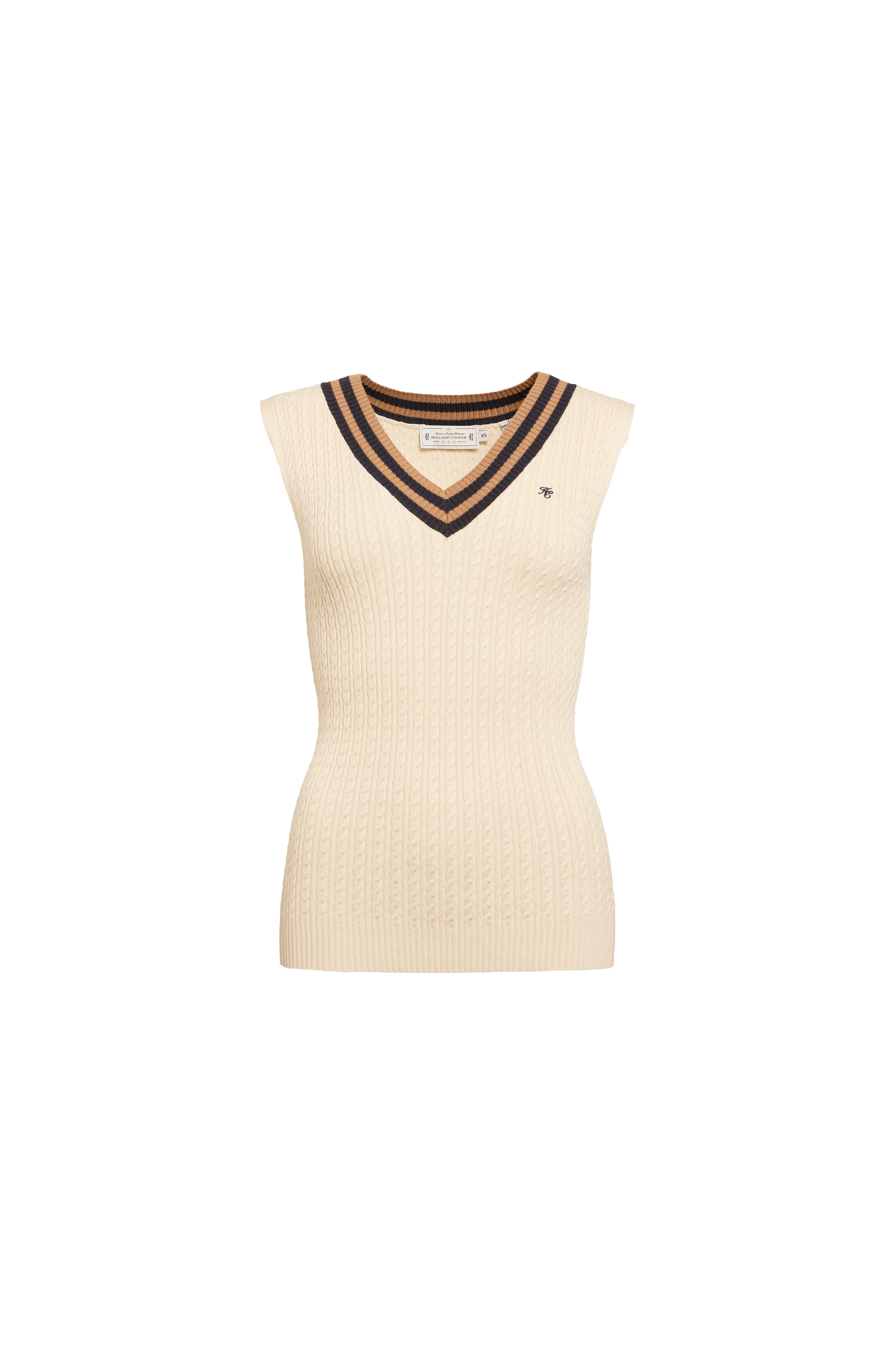 Zoe Sleeveless Tank (Almond) - Image 4